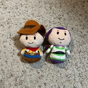 Disney Toy Story Hallmark Itty Bittys set of 2